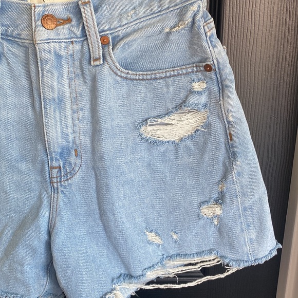 Madewell the mom jean short-Size 26 - Picture 5 of 8